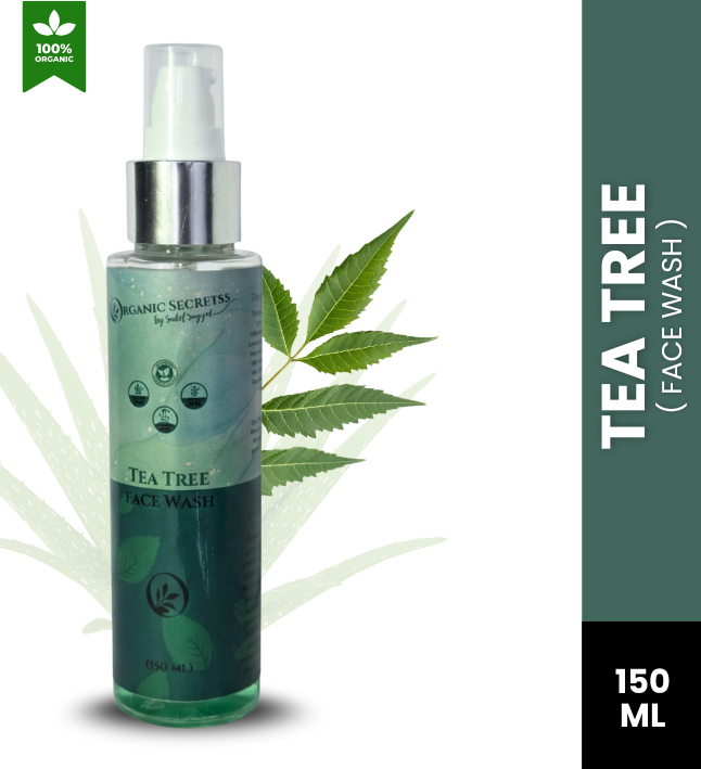 TEA TREE FACE WASH-150ml - Image 2