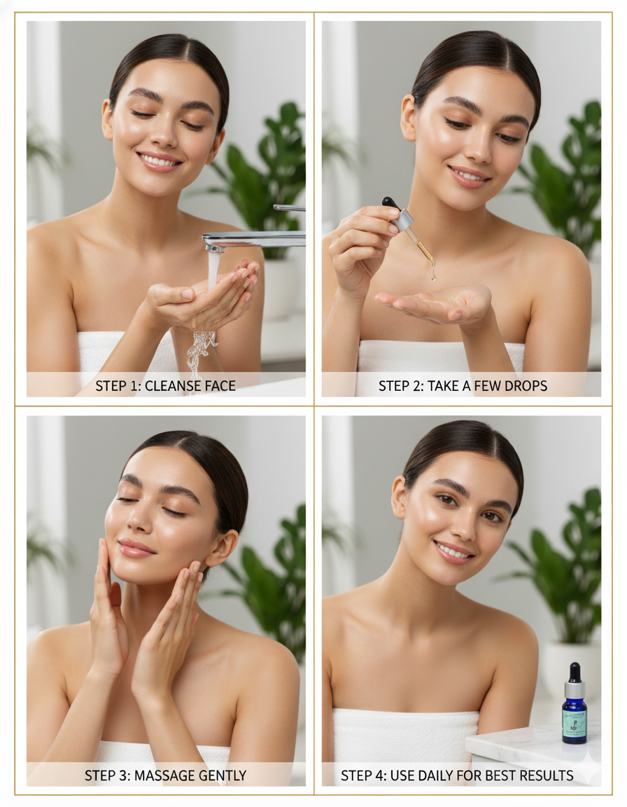 SKIN BRIGHTENING FACIAL OIL-15ml - Image 4