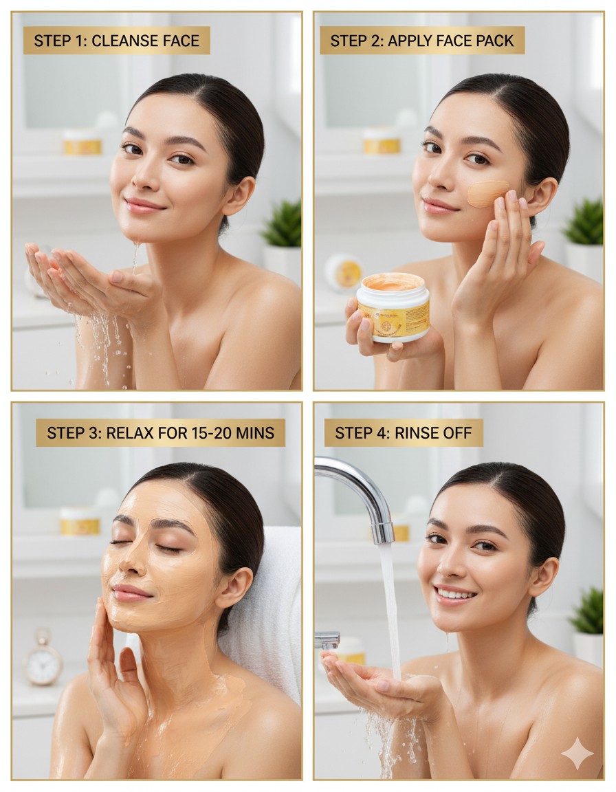 ANTI TAN PAPAYA FACE PACK-150ml - Image 4